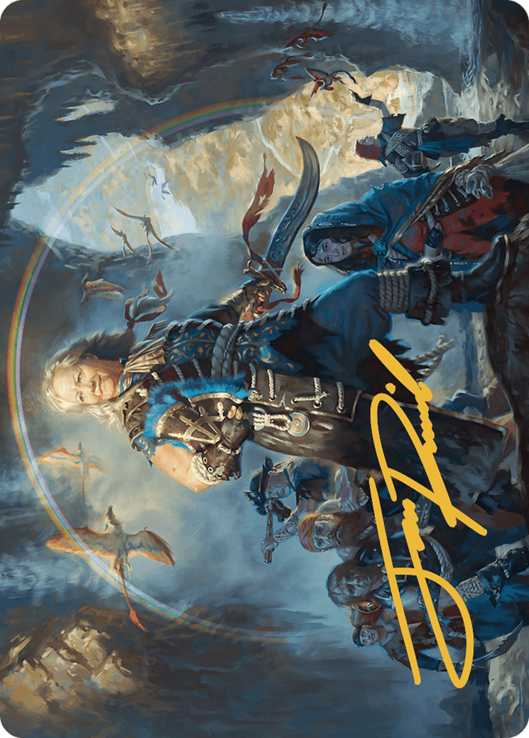 Admiral Brass, Unsinkable // Admiral Brass, Unsinkable (ALCI-069) - The Lost Caverns of Ixalan Art Series (Borderless) Foil
