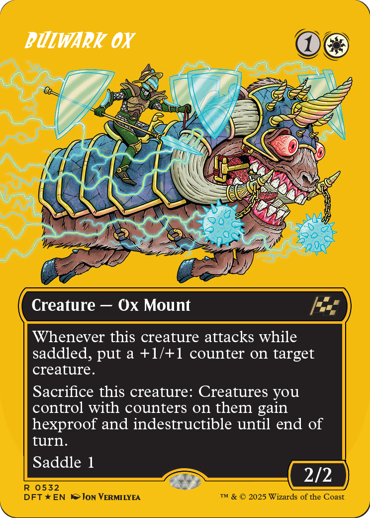 Bulwark Ox |  Foil (532) [Aetherdrift]