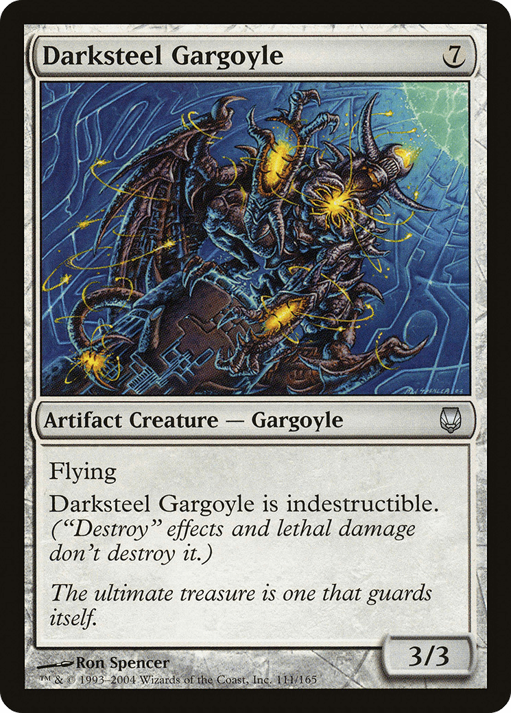 Darksteel Gargoyle [Darksteel] Foil