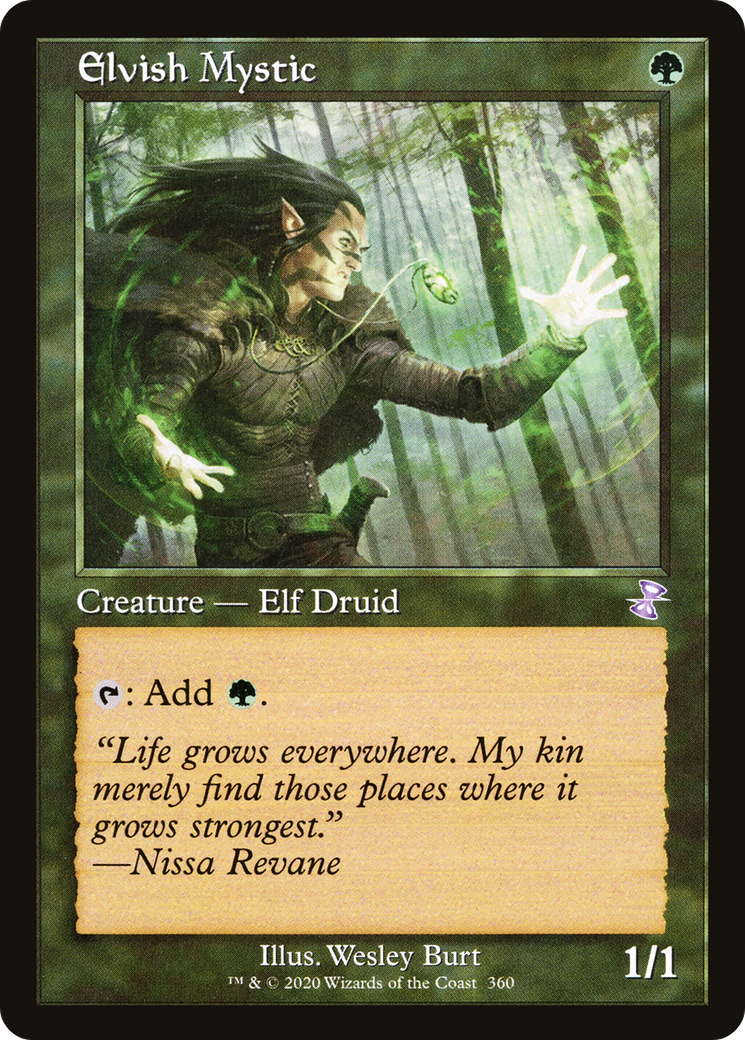 Elvish Mystic (Timeshifted) [Time Spiral Remastered] Foil