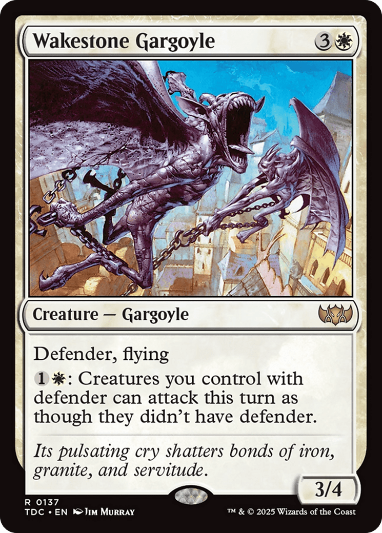 Wakestone Gargoyle (137) [Commander: Tarkir: Dragonstorm]