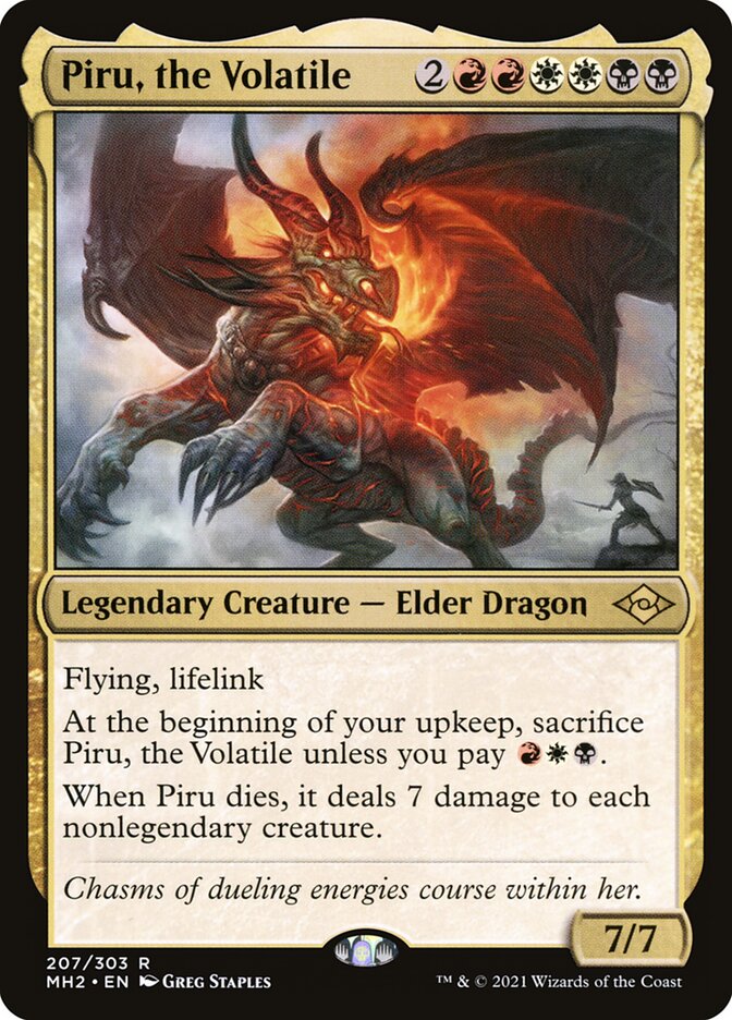 Piru the Volatile 207 (Modern Horizons 2) 