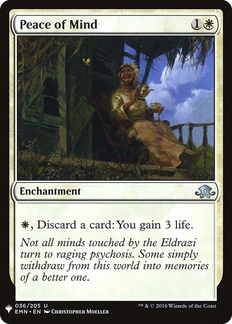 Peace of Mind |  (EMN-36) [The List]
