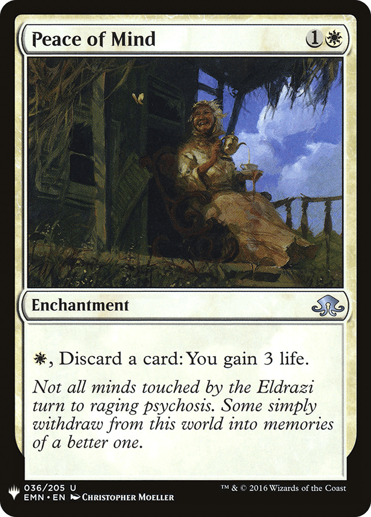 Peace of Mind |  (EMN-36) [The List]