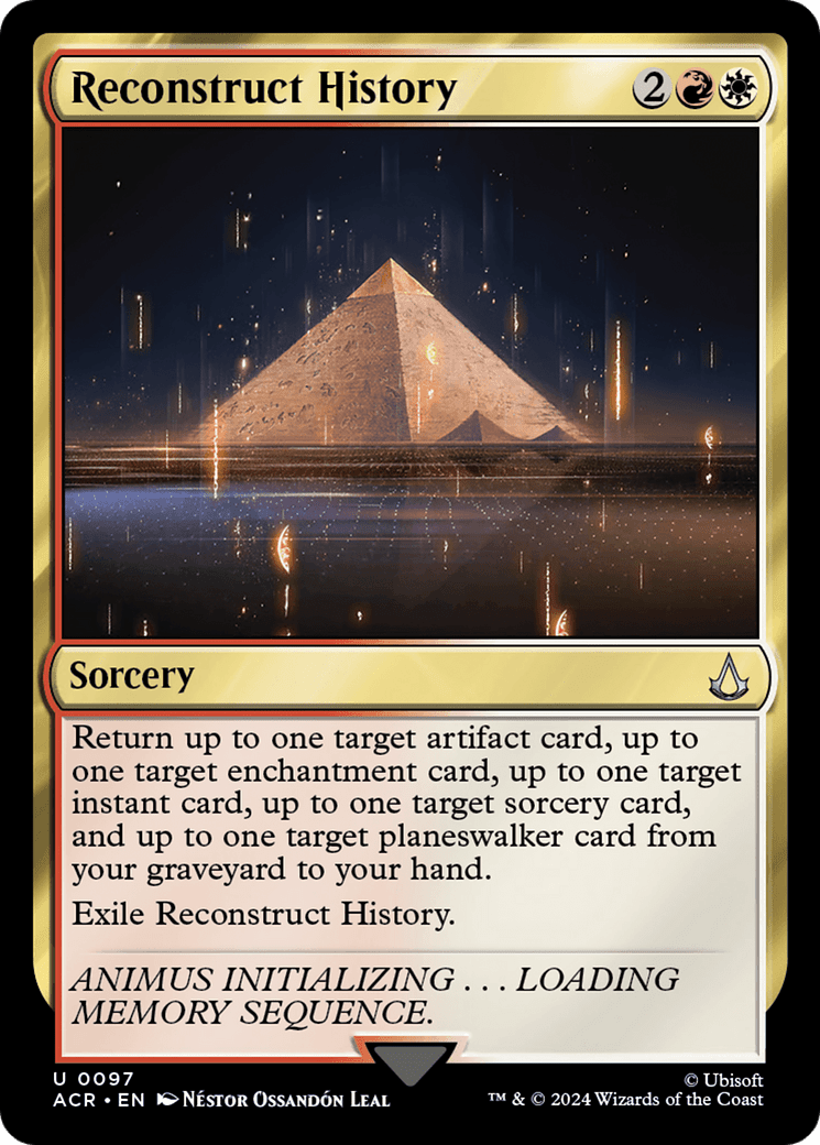Reconstruct History [Assassin's Creed]
