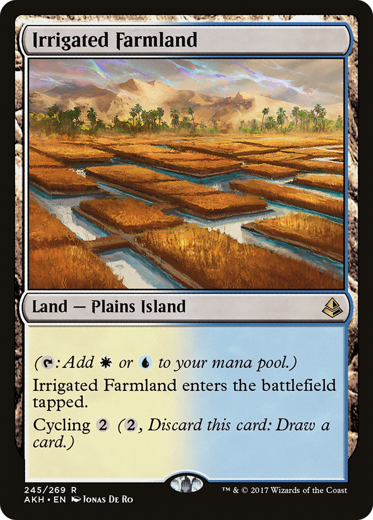 Irrigated Farmland [Amonkhet] Foil