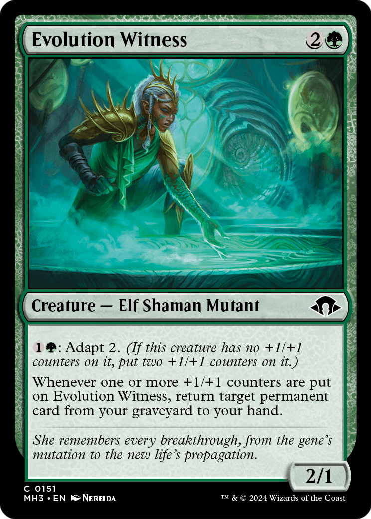 Evolution Witness [Modern Horizons 3] Foil