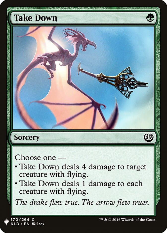 Take Down |  (KLD-170) [The List]