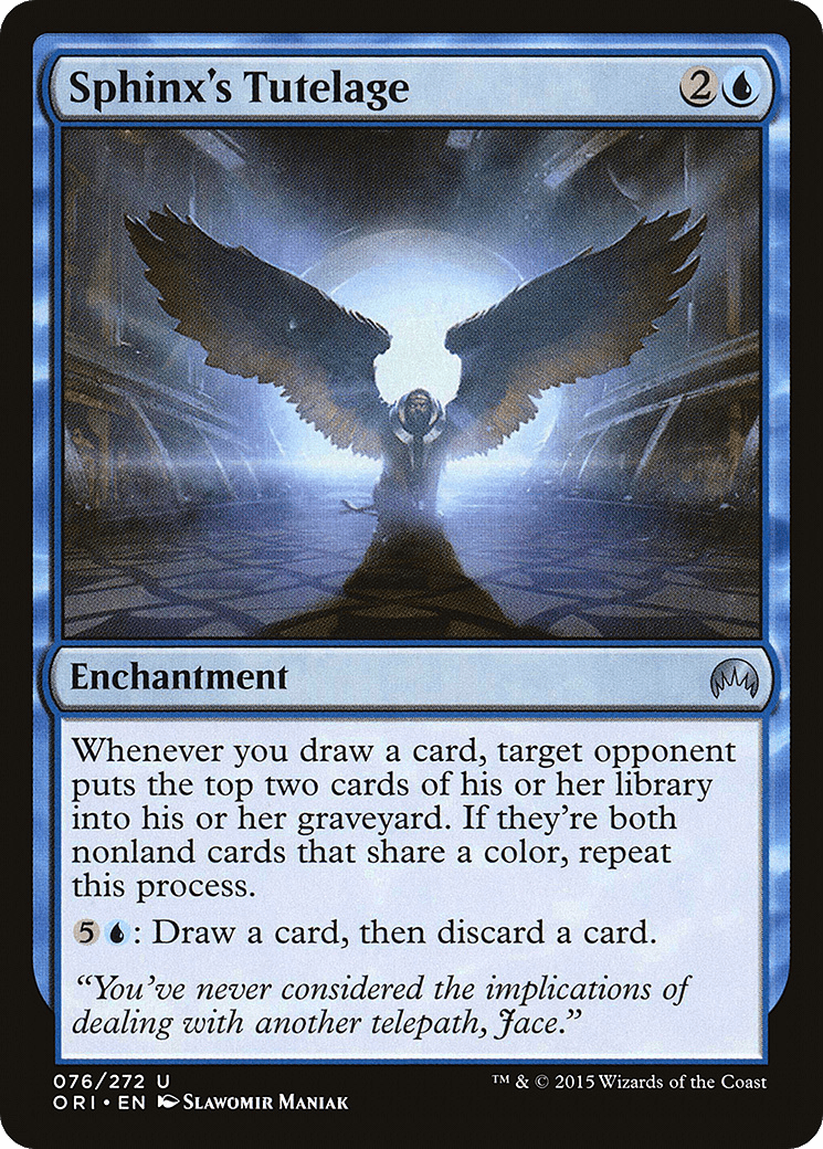 Sphinx's Tutelage [Magic Origins] Foil