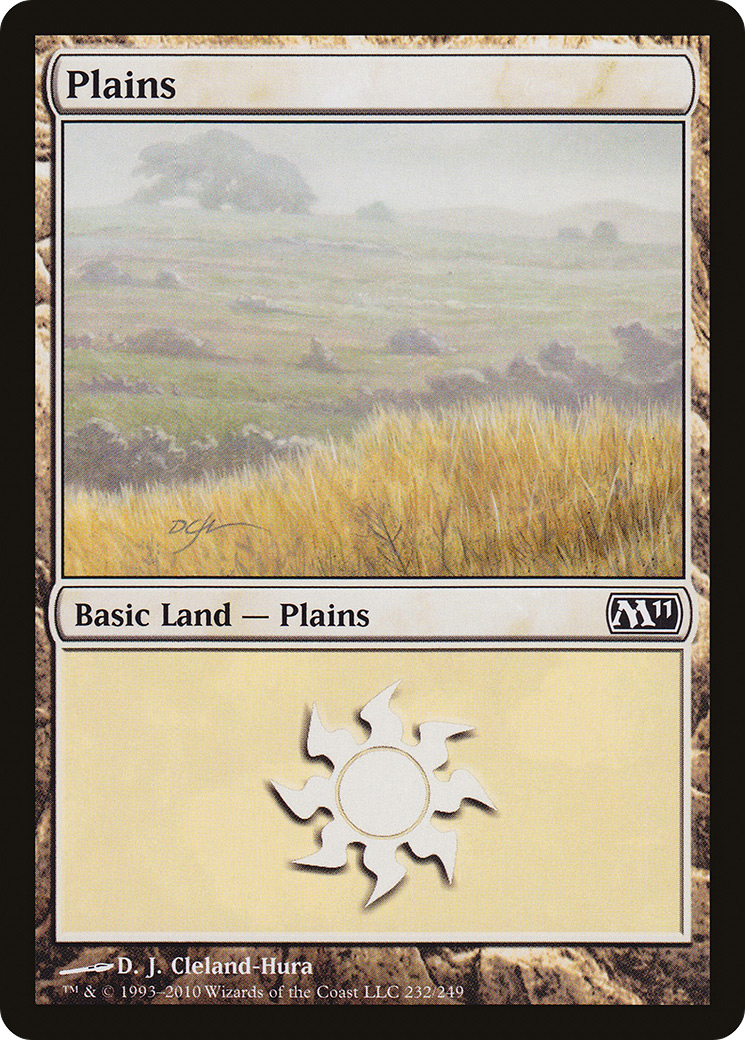 Plains (232) [Magic 2011] Foil
