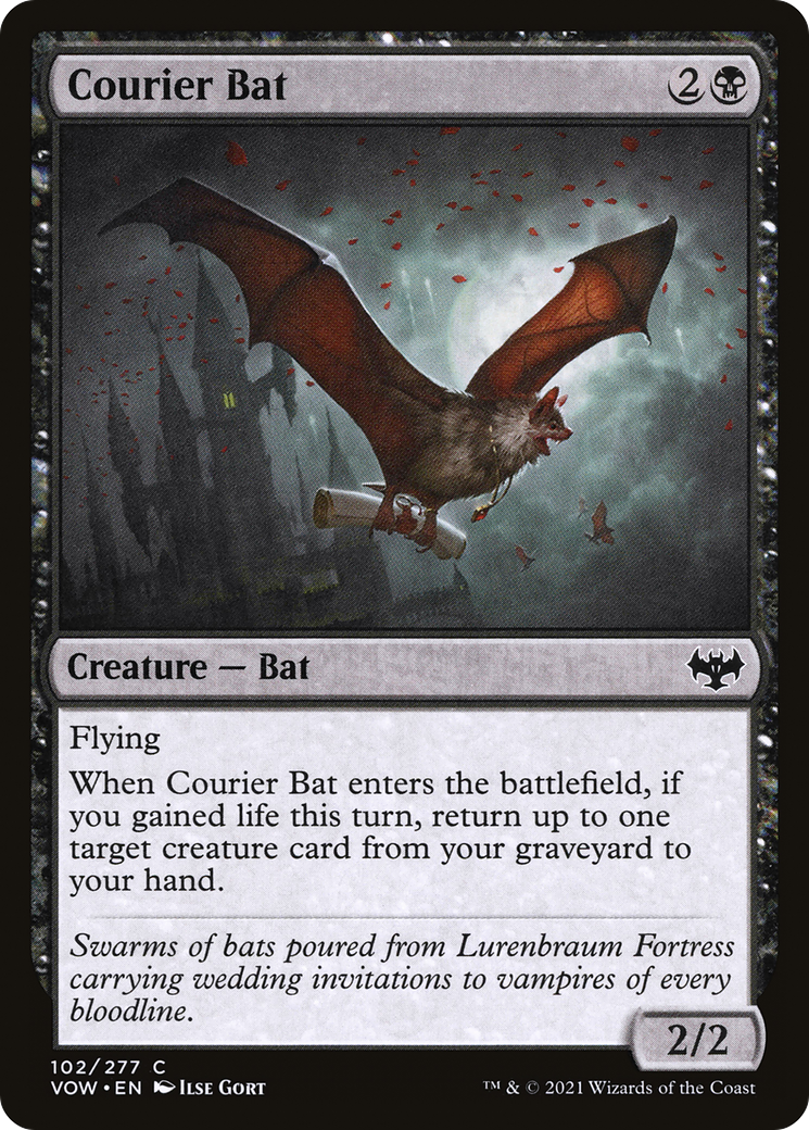 Courier Bat [Innistrad: Crimson Vow]