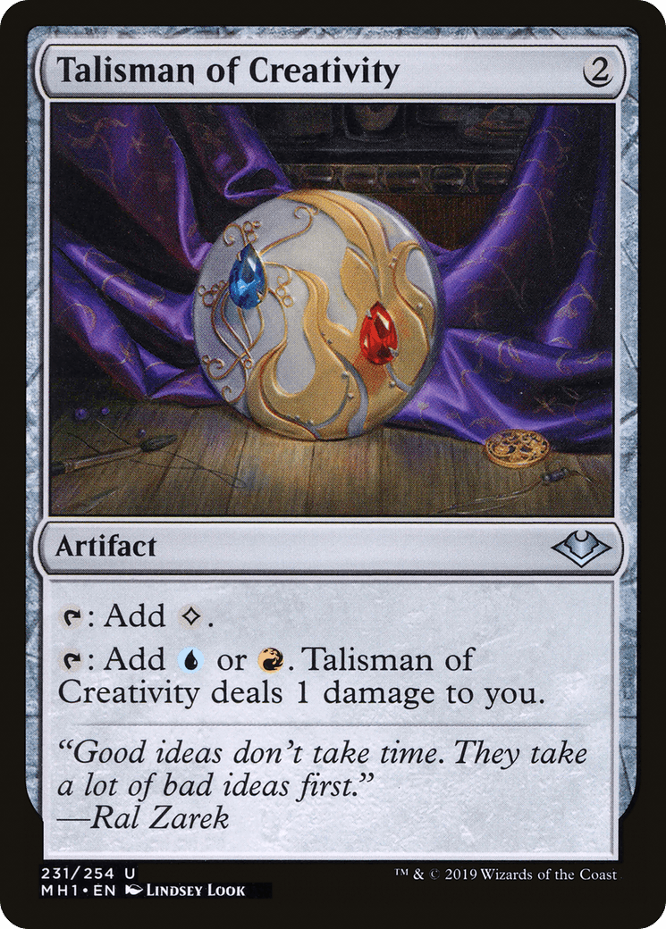 Talisman of Creativity [Modern Horizons] Foil