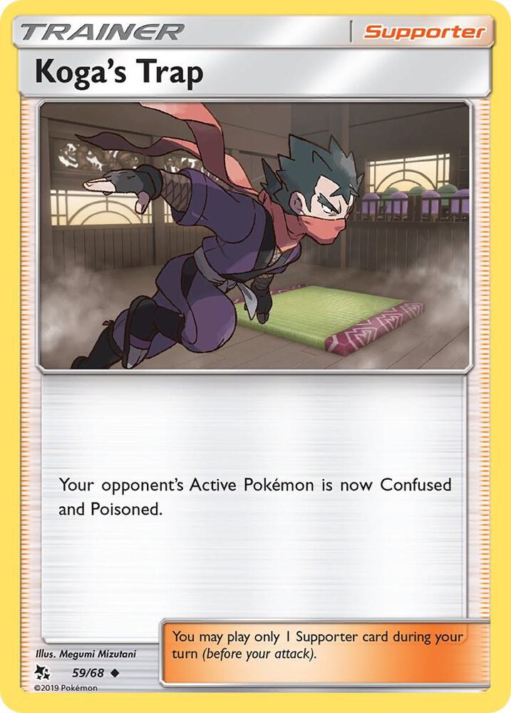 Koga's Trap 59/68 (Hidden Fates) 