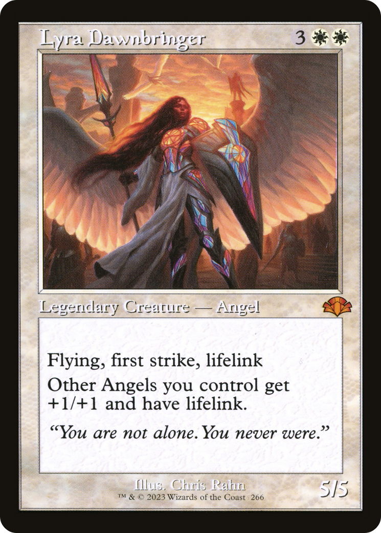Lyra Dawnbringer (Retro) [Dominaria Remastered] Foil
