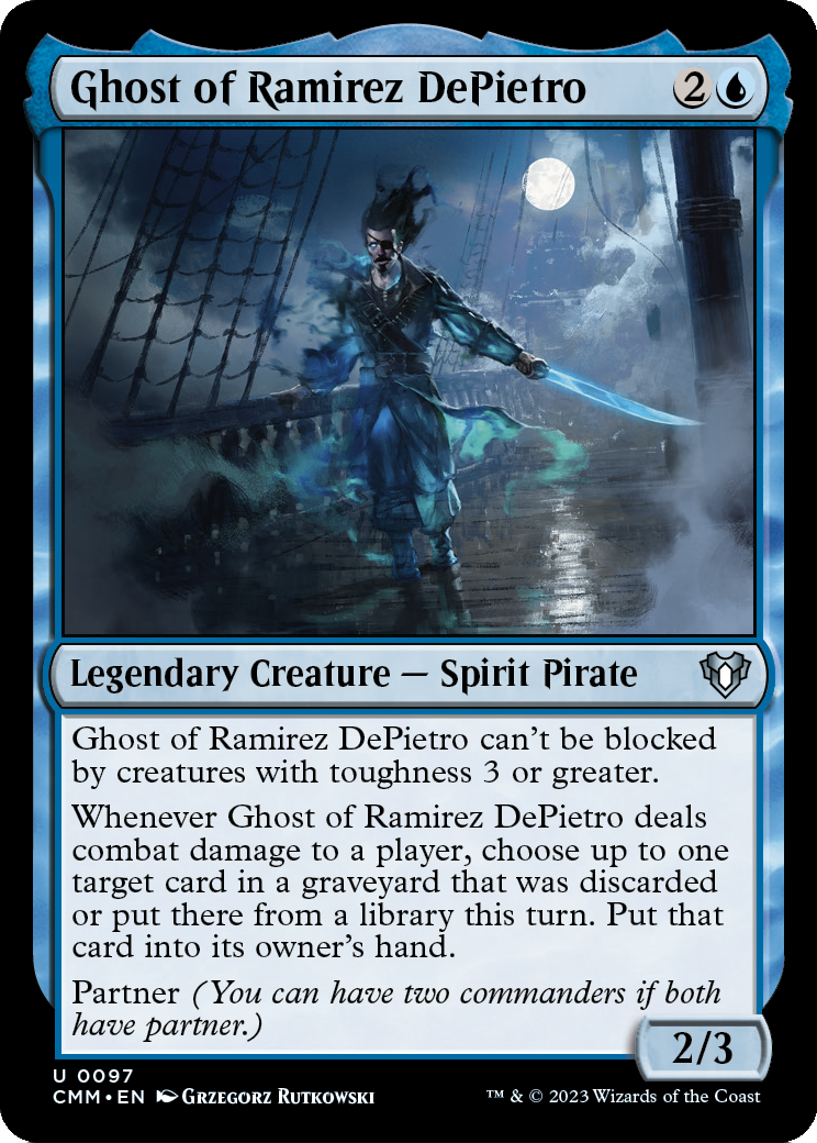 Ghost of Ramirez DePietro [Commander Masters] Foil