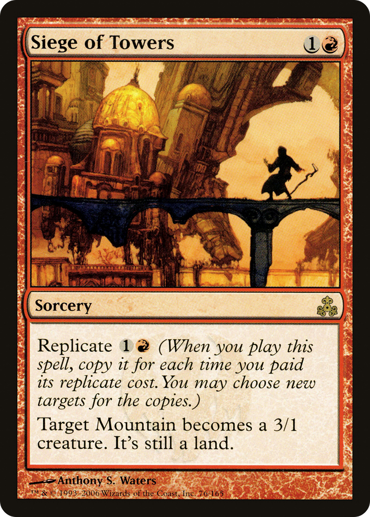 Siege of Towers [Guildpact] Foil