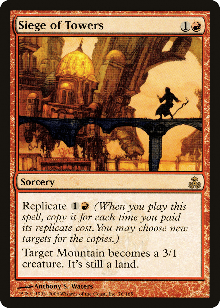 Siege of Towers [Guildpact] Foil