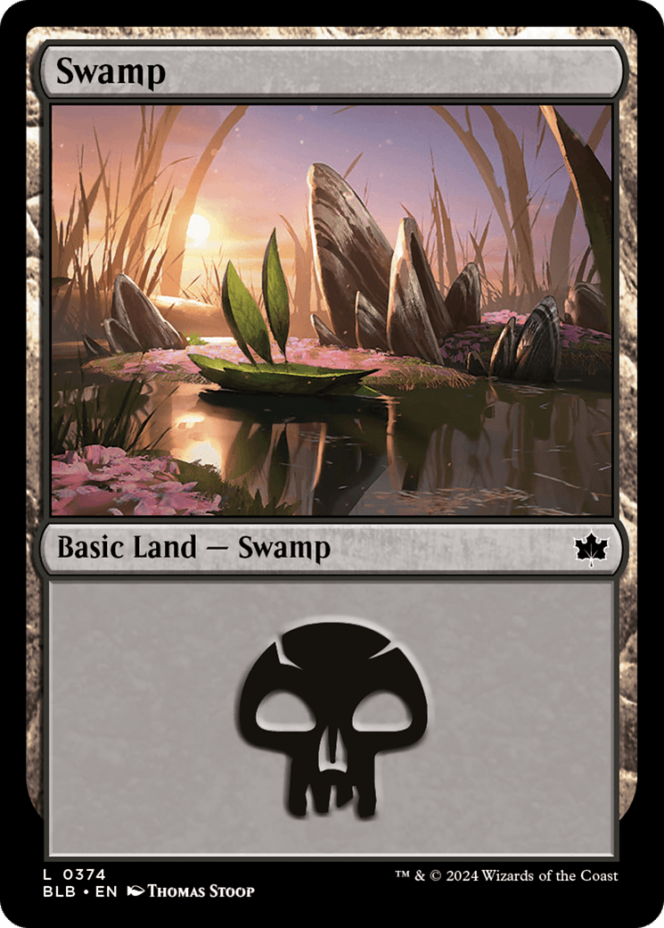 Swamp (0374) [Bloomburrow] Foil