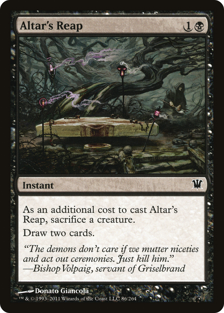 Altar's Reap [Innistrad] Foil