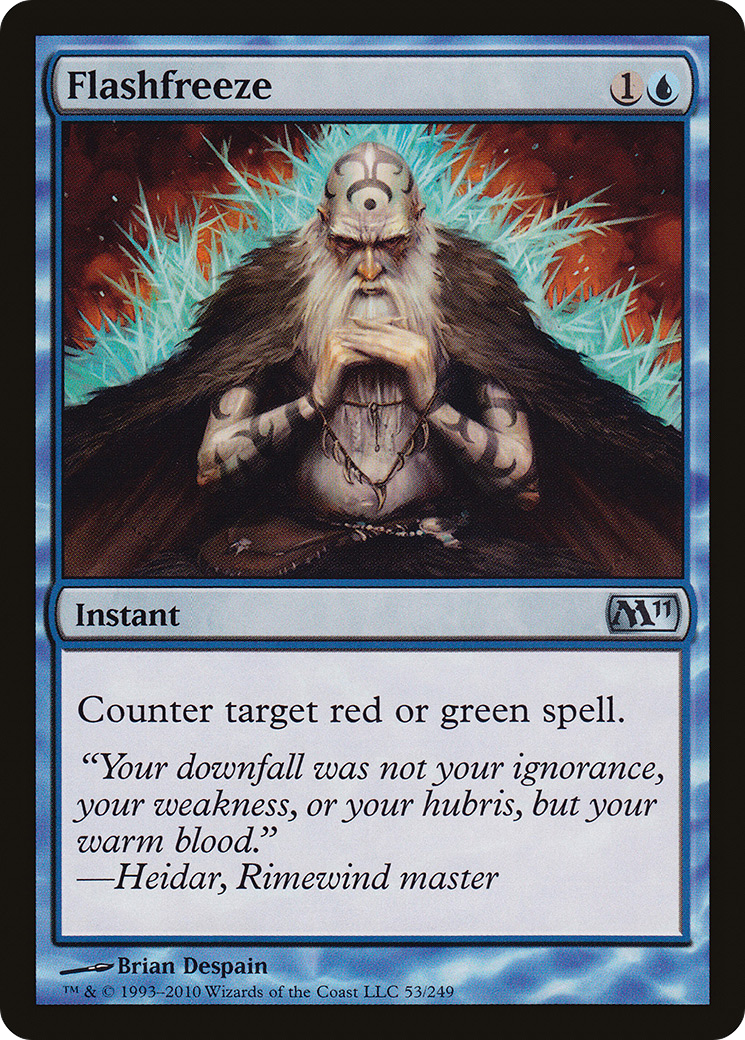 Flashfreeze [Magic 2011] Foil