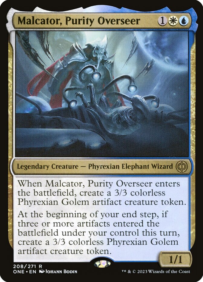 Malcator, Purity Overseer 208/271 (Phyrexia: All Will Be One)  - Foil