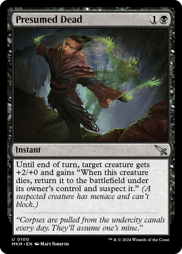 Presumed Dead [Murders at Karlov Manor] Foil