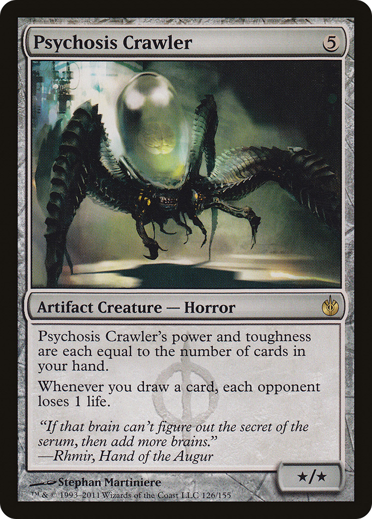 Psychosis Crawler [Mirrodin Besieged] Foil