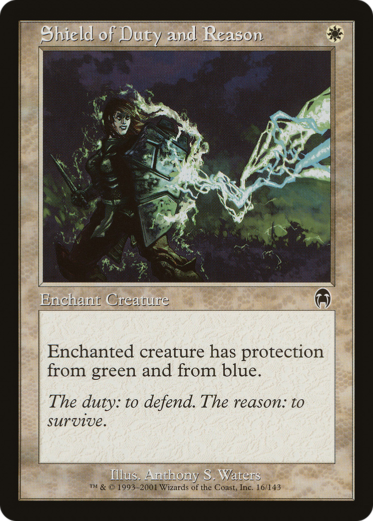 Shield of Duty and Reason [Apocalypse] Foil