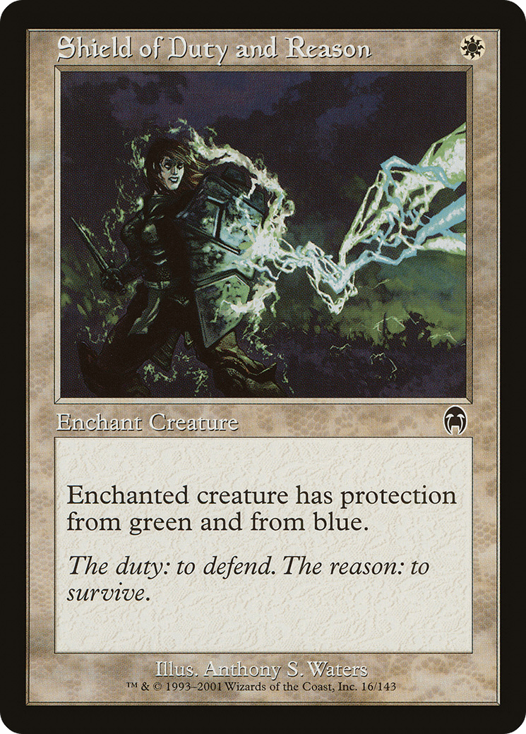 Shield of Duty and Reason [Apocalypse] Foil