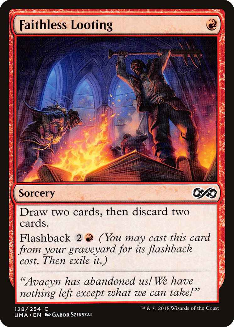 Faithless Looting [Ultimate Masters] Foil