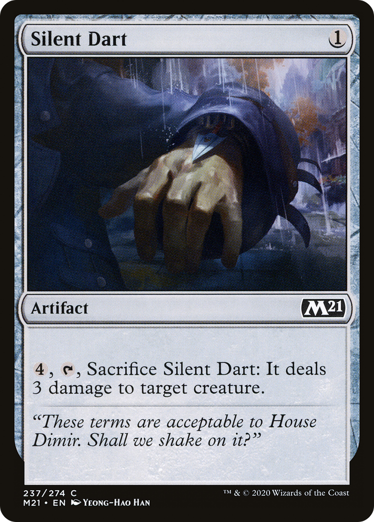 Silent Dart [Core Set 2021] Foil