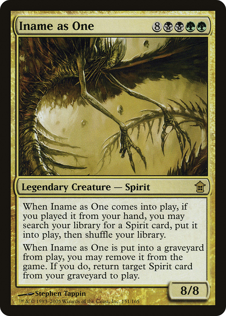Iname as One [Saviors of Kamigawa] Foil