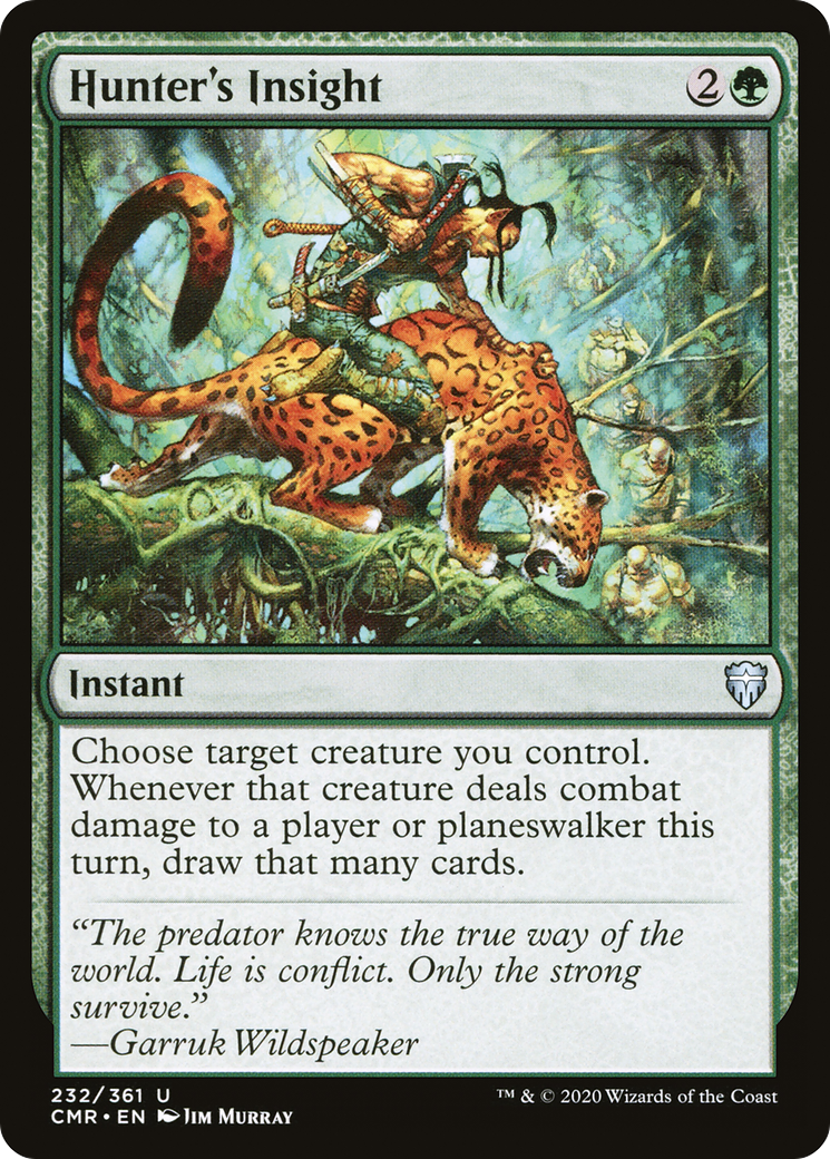 Hunter's Insight [Commander Legends] Foil