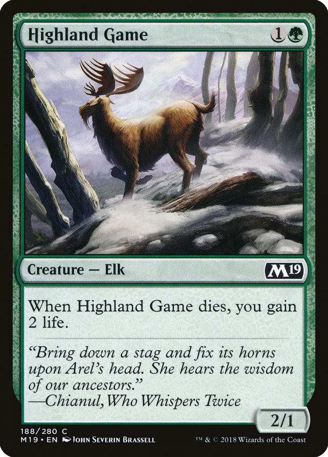 Highland Game 188/280 (Core Set 2019) 
