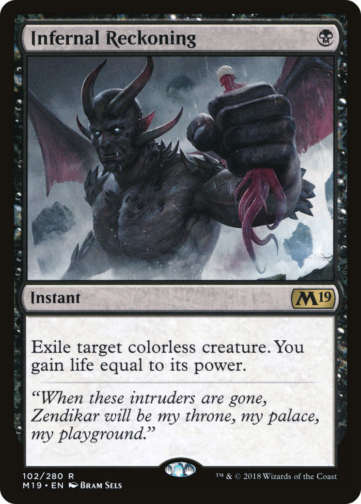 Infernal Reckoning [Core Set 2019] Foil