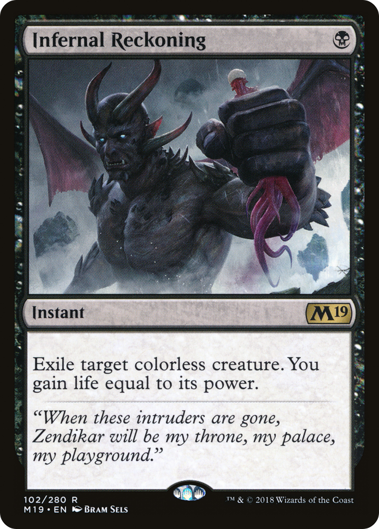 Infernal Reckoning [Core Set 2019] Foil