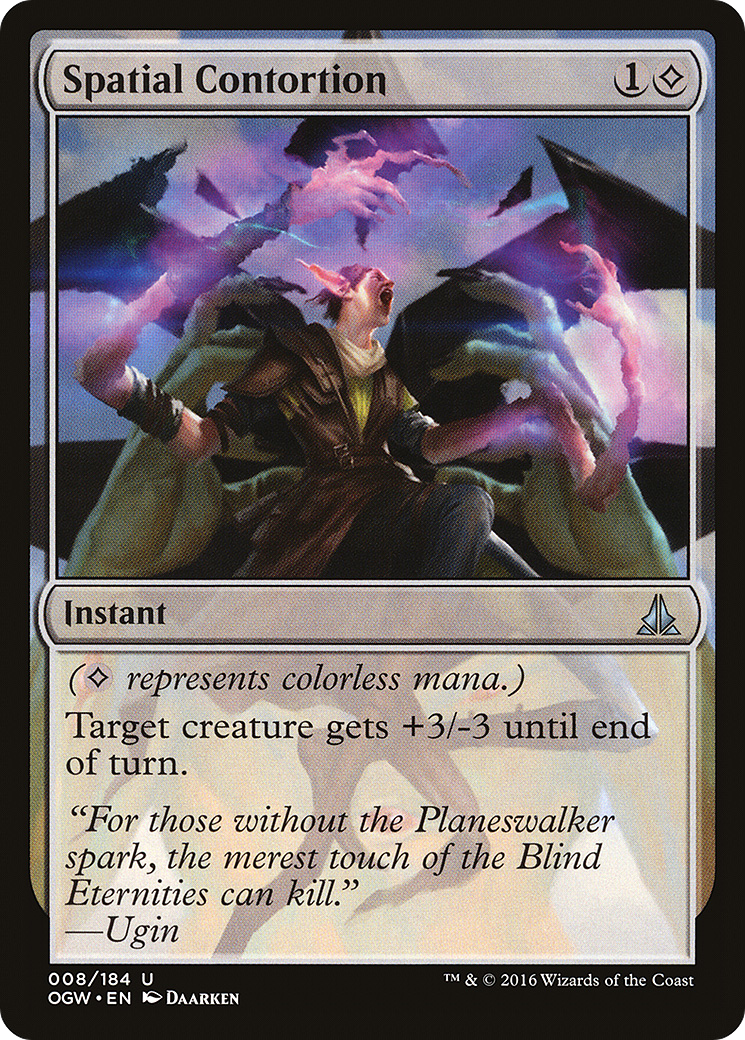 Spatial Contortion [Oath of the Gatewatch] Foil