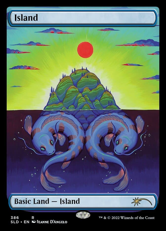 Island (386) [Secret Lair Drop Series] Foil