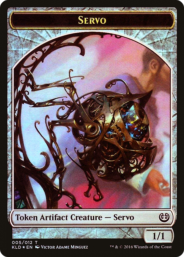 Thopter // Servo Double-Sided Token [League Tokens 2016]
