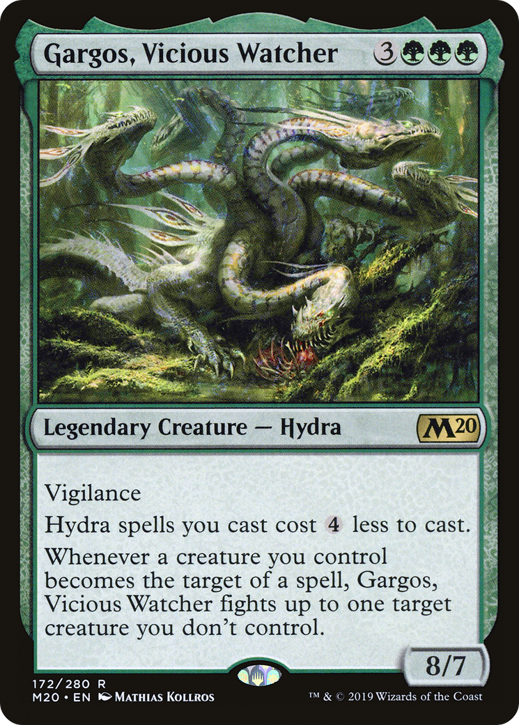 Gargos, Vicious Watcher [Core Set 2020] Foil