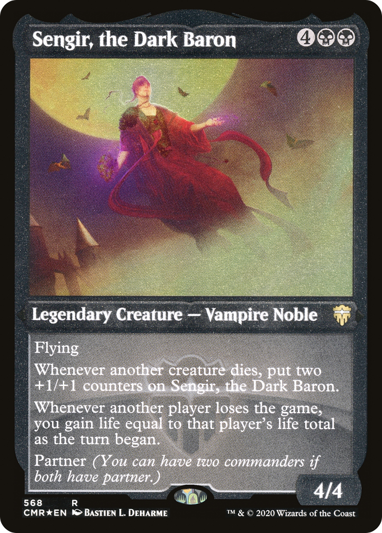 Sengir, the Dark Baron (568) [Commander Legends]  Foil