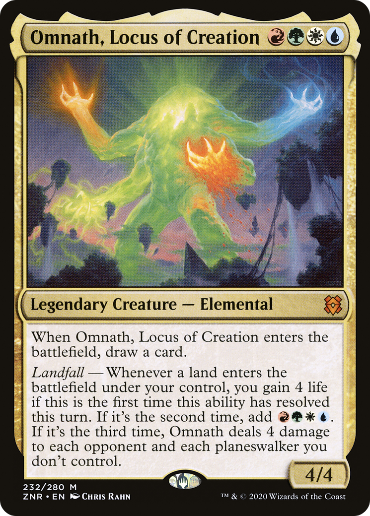 Omnath, Locus of Creation [Zendikar Rising] Foil