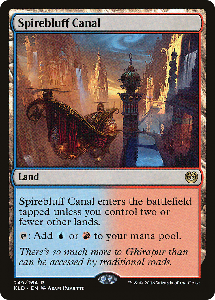 Spirebluff Canal [Kaladesh] Foil