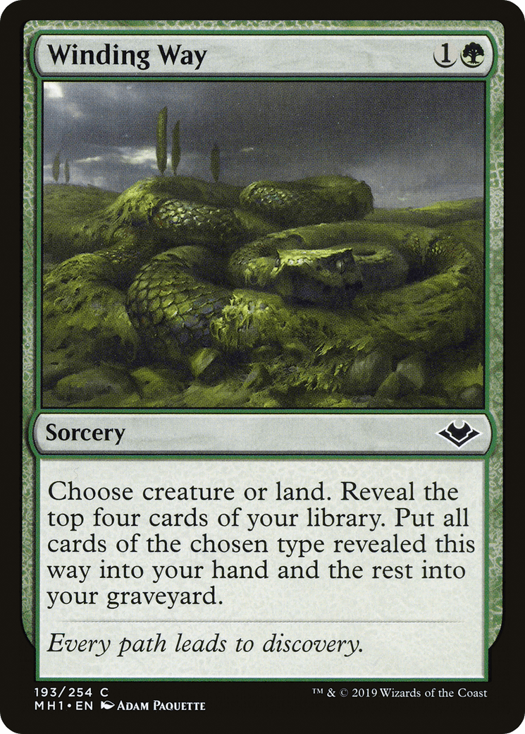 Winding Way [Modern Horizons] Foil