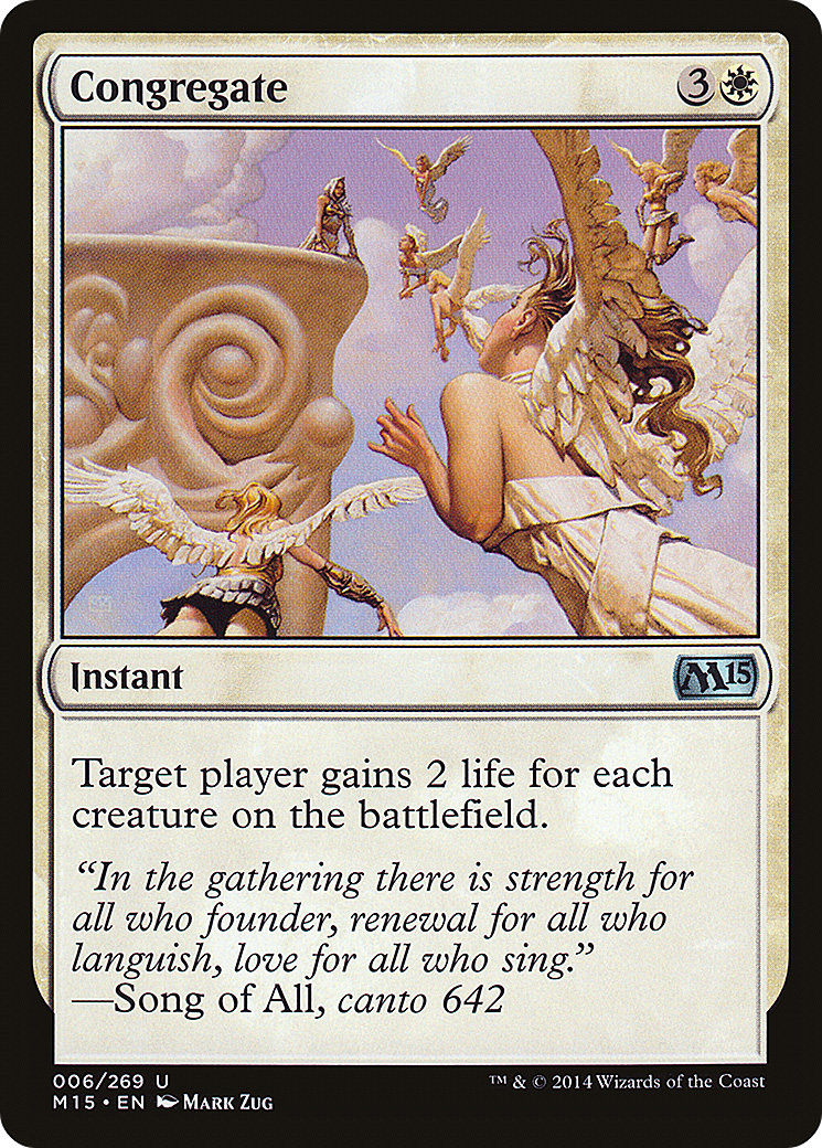 Congregate [Magic 2015] Foil