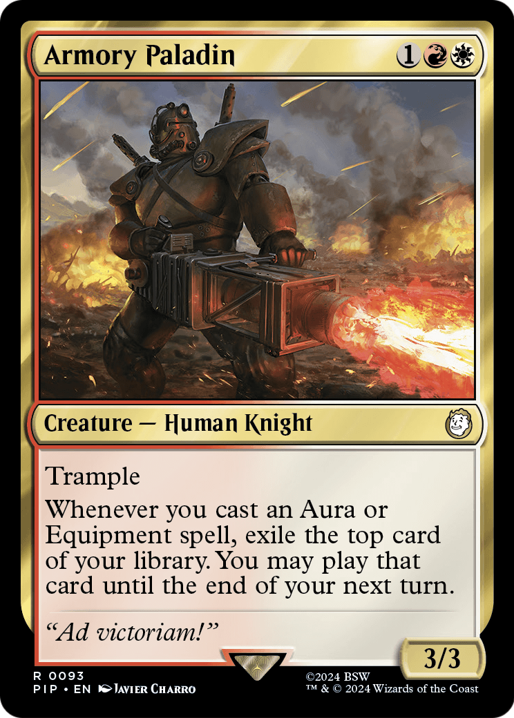 Armory Paladin [Fallout] Foil