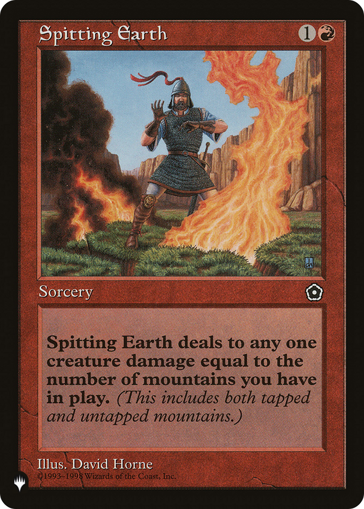 Spitting Earth |  (P02-116) [The List]