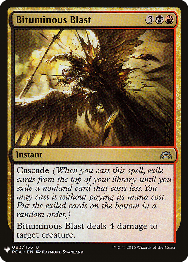 Bituminous Blast |  (PCA-83) [The List]