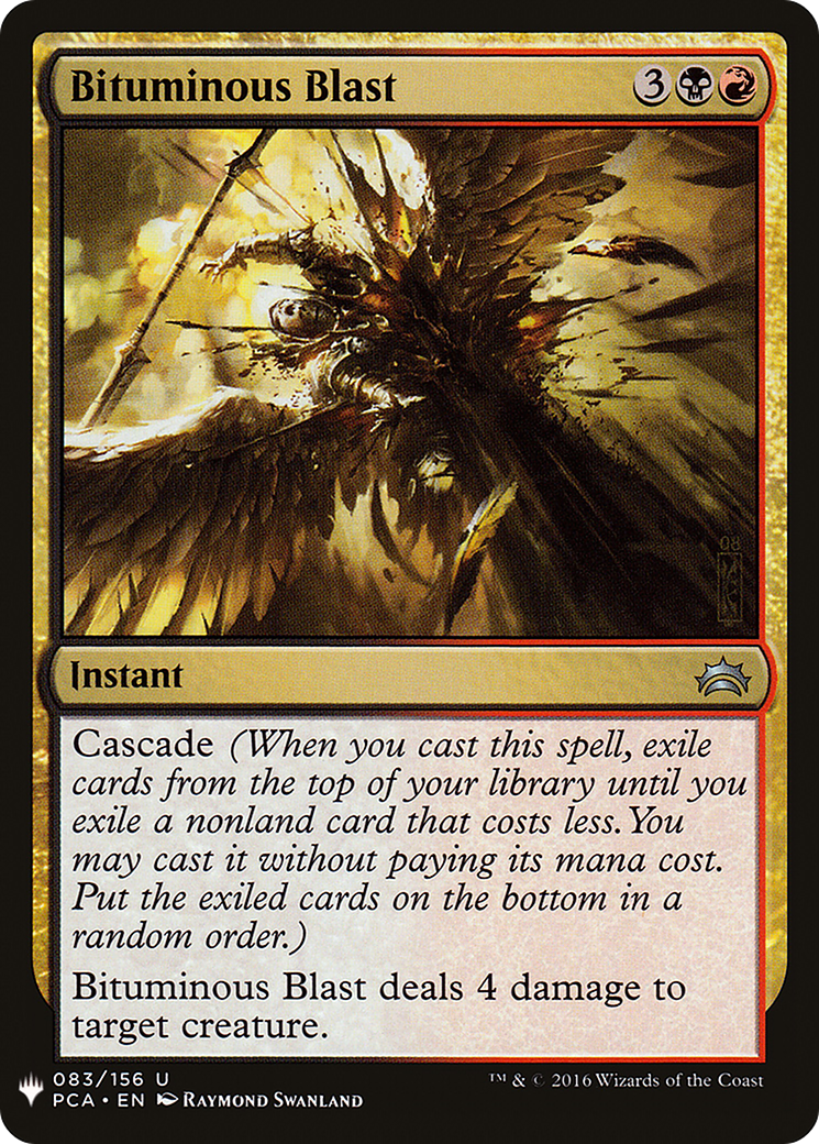 Bituminous Blast |  (PCA-83) [The List]