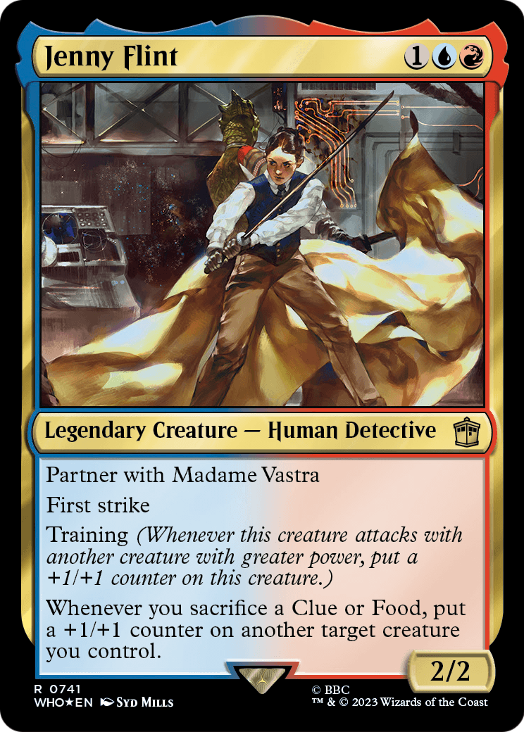 Jenny Flint (WHO-741) - Doctor Who Foil